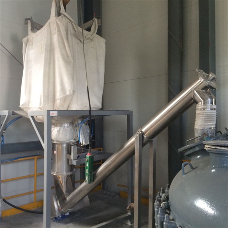 反应釜投料输送-螺旋输送机