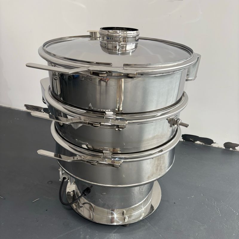 三次元旋振筛_圆形振动筛分机_多层分级筛_上海禹宸机械